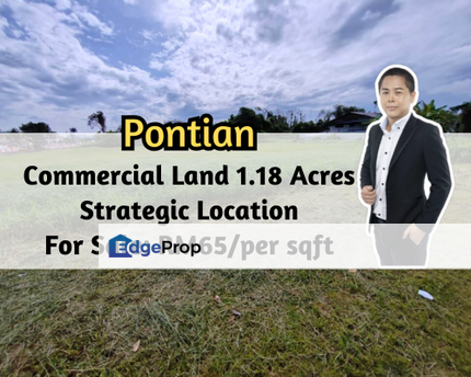 Rimba Terjun Pontian, Pontian, Johor, Prime Commercial Land, 1.18 Acres, Strategic Location, Johor, Pontian