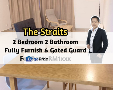 The Straits Apartment, Johor Bahru, Johor, 2 Bedroom, Fully Furnished, Gated Guarded, 2 Car Park, Johor, Johor Bahru