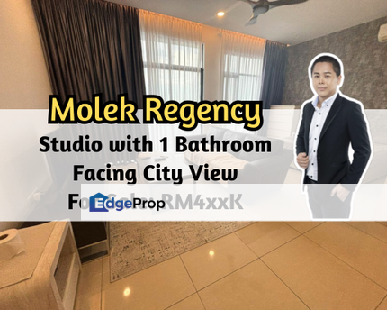 Molek Regency, Johor Bahru, Johor, Studio with 1 Bathroom, Facing City View, 1 Car Park, Johor, Johor Bahru