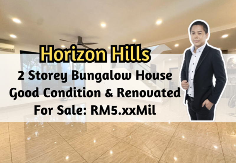 Horizon Hills, Horizon Hills, Johor, 2 Storey Bungalow, Renovated & Extended, Good Condition