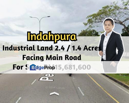 Kawasan Perindustrian Indahpura, Kulai, Johor, Industrial Land, Facing Main Road, 2.4 Acre, Johor, Kulai