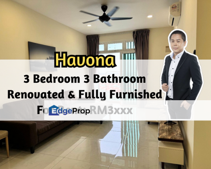 Havona Residence @ Taman Mount Austin, Johor Bahru, Johor, Dual Key, Renovated, Fully Furnished, Gated Guarded, 3 Bedroom, Johor, Johor Bahru