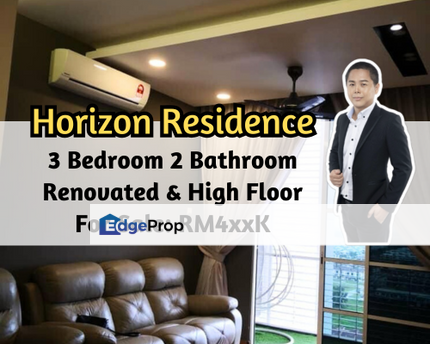 Horizon Residence (Dwi Mutiara), Bukit Indah, Johor, Nicely Renovated, 3 Bedroom 2 Bathroom, High Floor, Johor, Bukit Indah