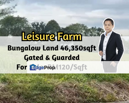Leisure Farm, Gelang Patah, Johor, Bungalow Land, 46,350sqft, Gated & Guarded, Johor, Gelang Patah