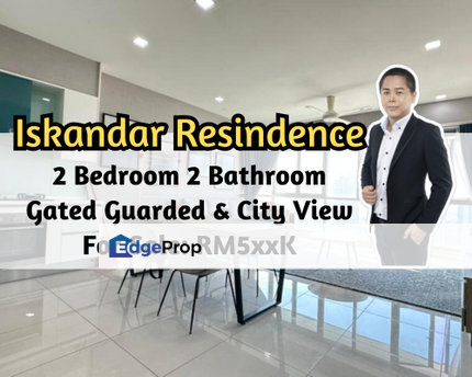 Iskandar Resindence Medini, Iskandar Puteri (Nusajaya), Johor, 2 Bedroom 2 Bathroom, Gated Guarded, City View, Johor, Nusajaya
