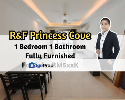 R&F Princess Cove, Johor Bahru, Johor, 1 Bedroom 1 Bathroom, Fully Furnished, 1 Car Park, Johor, Johor Bahru