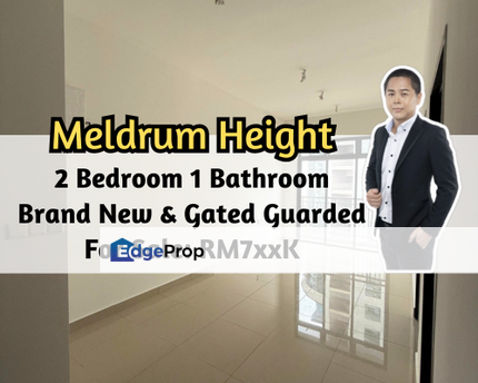 RESIDENSI MELDRUM, Johor Bahru, Johor, Brand New Unit, Gated Guarded, 2 Bedroom, Johor, Johor Bahru