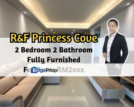 R&F Princess Cove - Seine Region, Johor Bahru, Johor, 2 Bedroom, Fully Furnished, Singapore Sea View, Johor, Johor Bahru