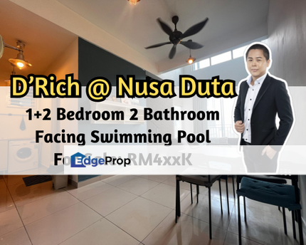 D Rich Executive Suites, Skudai, Johor, Duplex, Facing Swimming Pool, 1 plus 2 Bedroom, Johor, Skudai