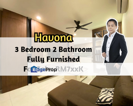Havona Residence @ Taman Mount Austin, Johor Bahru, Johor, Fully Furnished, Gated Guarded, 3 Bedroom, Johor, Johor Bahru