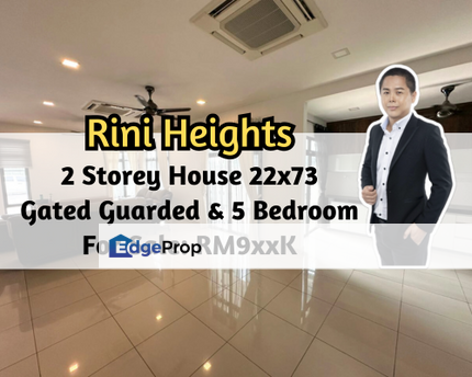 Rini Heights, Skudai, Johor, Mutiara Rini, 2 Storey House 22x73, Gated Guarded, 5 Bedroom, Johor, Skudai