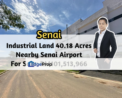 Senai Industrial, Senai, Johor, Medium Industrial Land, 40.18 Acres, Nearby Senai Airport, Johor, Senai