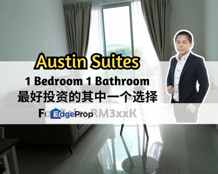 Austin Suites, Johor Bahru, Johor, Mount Austin, 1 Bedroom 1 Bathroom, 1 Car Park, Level 7, Johor, Johor Bahru