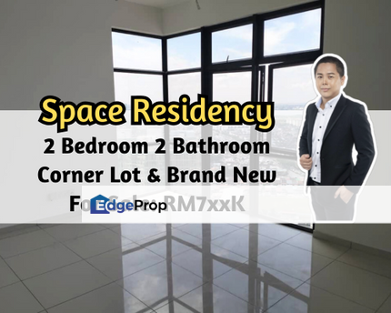 Space Residency, Johor Bahru, Johor, 2 Bedroom, Unblock View, Corner Unit, Brand New, Johor, Johor Bahru