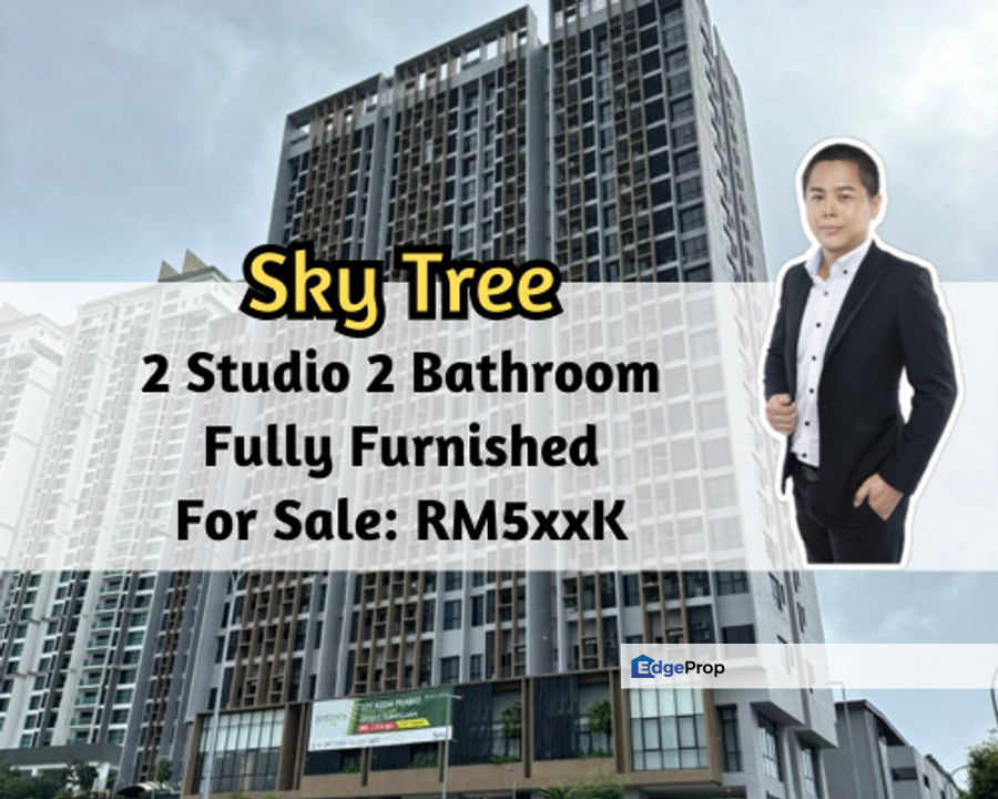 Sky Trees @ Bukit Indah, Iskandar Puteri (Nusajaya), Johor, Dual Key, 2 Studio 2 Bathroom, Fully Furnished, Johor, Nusajaya