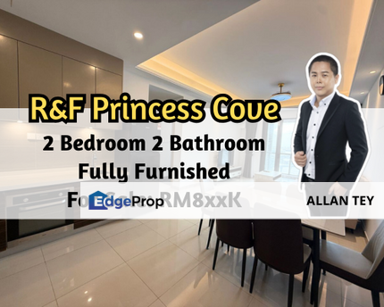 R&F Princess Cove - Seine Region, Johor Bahru, Johor, 2 Bedroom, Fully Furnished, Facing Rts Bridge, Johor, Johor Bahru