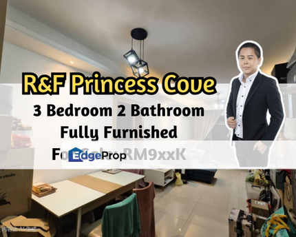 R&F Princess Cove, Johor Bahru, Johor, 3 Bedroom 2 Bathroom, Fully Furnished, High Floor, Johor, Johor Bahru