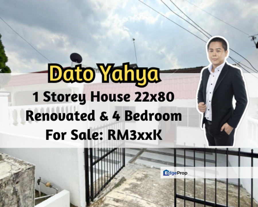 Taman Dato Yahya Shahban, Ulu Tiram, Johor, 1 Storey House 22x80, Renovated, 4 Bed, Well Maintained, Johor, Ulu Tiram