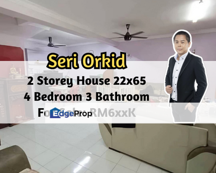Taman Sri Orkid, Skudai, Johor, 2 Storey House 22x65, 4 Bedroom 3 Bathroom, Intermediate, Johor, Skudai