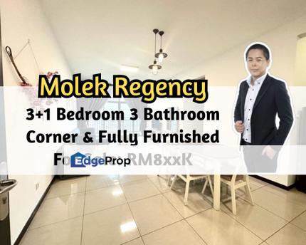 Molek Regency, Johor Bahru, Johor, ROI 5.8%, Dual Key, Corner Unit, Fully Furnished, Johor, Johor Bahru