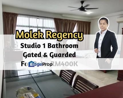 Molek Regency, Johor Bahru, Johor, Studio, Gated Guarded, 1 Car Park, Partly Furnished, Johor, Johor Bahru