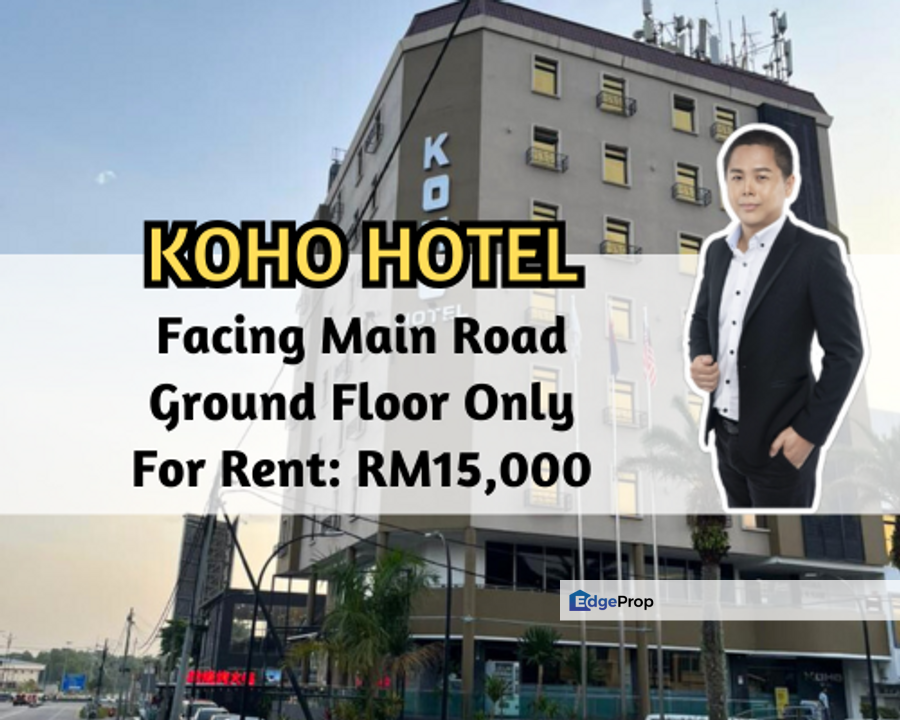 Koho Hotel JB Town, Ground Floor Only, Facing Main Road, 4000sqft, Johor, Johor Bahru