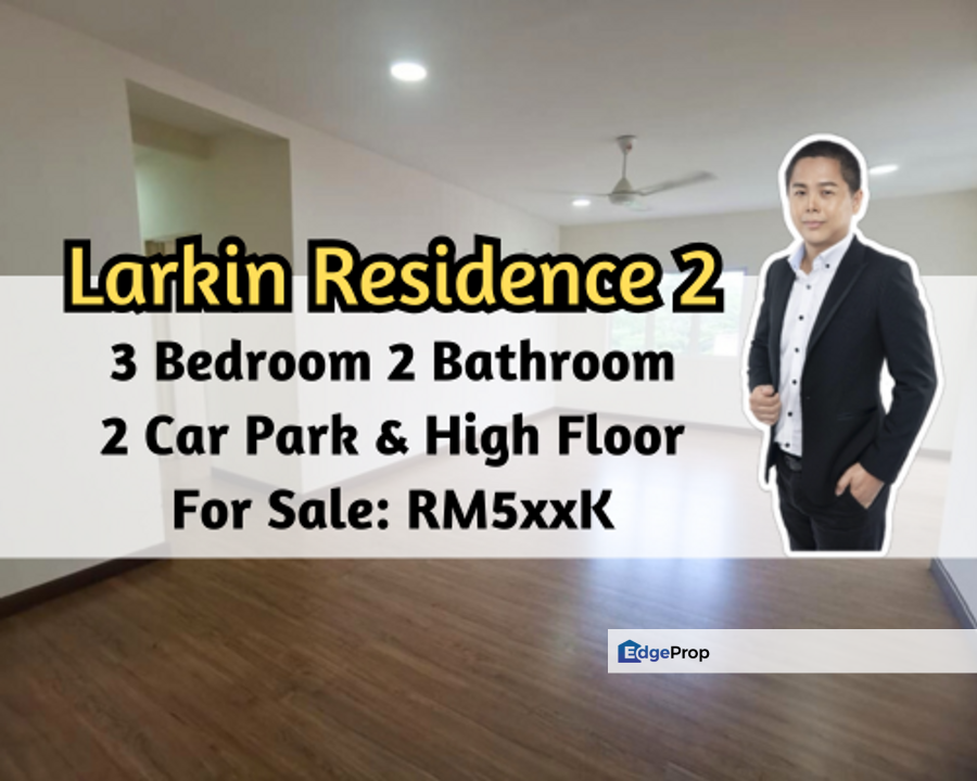 Larkin Residence, Johor Bahru, Johor, 3 Beds 2 Baths, 2 Parking Spaces, High Level, Johor, Johor Bahru