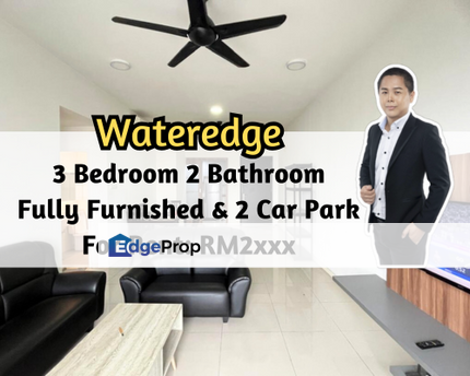 The Water Edge Apartments, Masai, Johor, Senibong Cove, Fully Furnished, 3 Bedroom, 2 Car Park, Johor, Masai