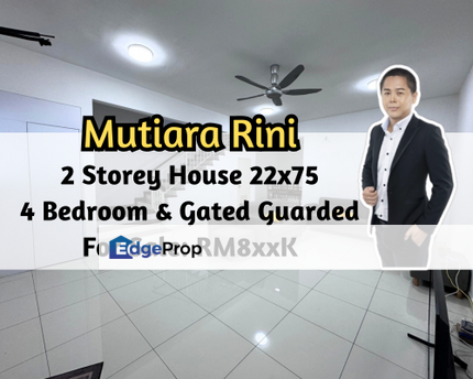 Rini Homes, Skudai, Johor, Mutiara Rini, 2 Storey House 22x75, 24 Hrs Gated Guarded, 4 Bedroom, Johor, Skudai