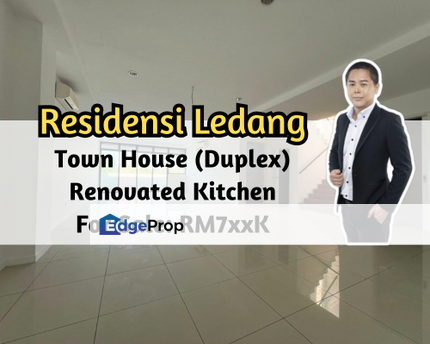 Residensi Ledang, East Ledang, Johor, Town House (Duplex), Renovated Kitchen, 3+1 Bedroom, Johor, East Ledang