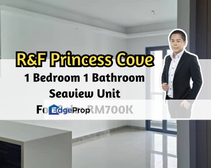 R&F Princess Cove, Johor Bahru, Johor, 1 Bedroom 1 Bathroom, Seaview Unit, Facing East, Johor, Johor Bahru