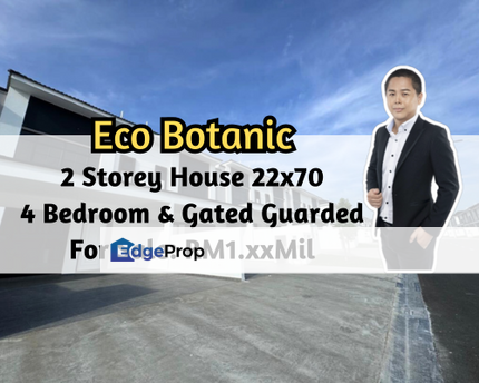 The Borough @ Eco Botanic 2, Iskandar Puteri, Johor, 2 Storey House 22x70, Gated Guarded, 4 Bedroom 3 Bathroom, Johor, 