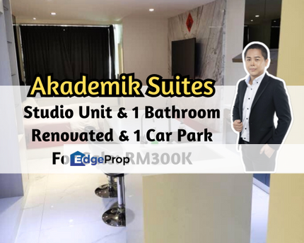 Akademik Suite (Akimiat), Johor Bahru, Johor, Mount Austin, Studio Unit, Renovated, 1 Bathroom, Johor, Johor Bahru