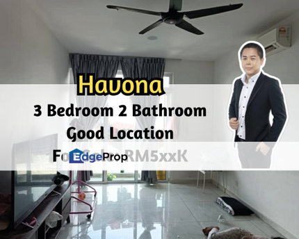 Havona Residence @ Taman Mount Austin, Johor Bahru, Johor, 3 Bedroom 2 Bathroom, Good Location, Johor, Johor Bahru