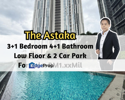 The Astaka @ 1 Bukit Senyum, Johor Bahru, Johor, Low Floor, 3 plus 1 Bedroom, 2 Car Park, Johor, Johor Bahru