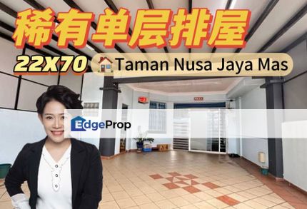 Skudai Single Storey For Sale, Johor, Skudai