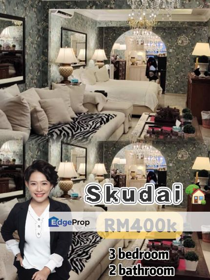 Low-Cost House With Fully Renovated , Johor, Skudai