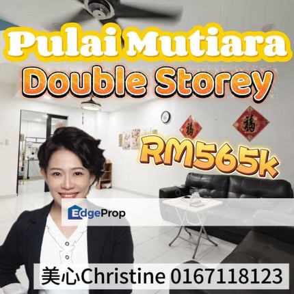 18x65 Double Storey FOR SALE, Johor, Kangkar Pulai