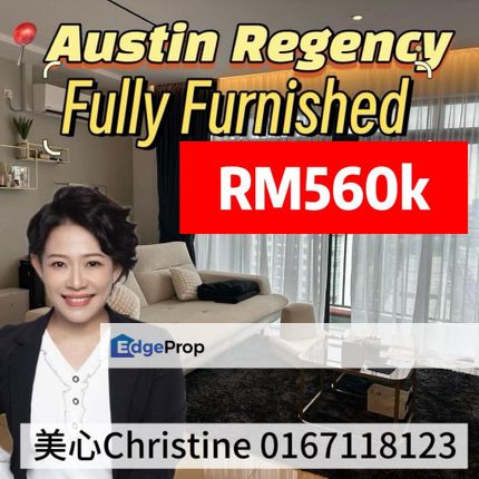 Fully Furnished Apartment For Sale, Johor, Johor Bahru