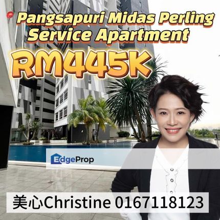 𝗦𝗲𝗿𝘃𝗶𝗰𝗲 𝗔𝗽𝗮𝗿𝘁𝗺𝗲𝗻𝘁 𝗙𝗢𝗥 𝗦𝗔𝗟𝗘 , Johor, Johor Bahru