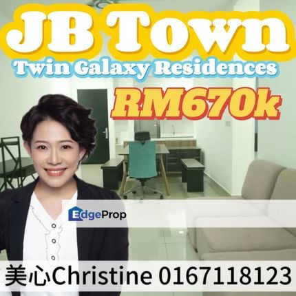 Apartment Unit In Jb Town Near CIQ , Johor, Johor Bahru