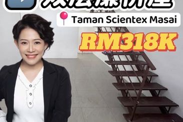 Pasir Gudang Low Cost House RM318k