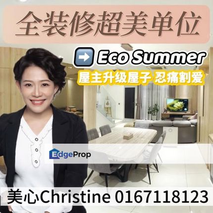 Eco Summer Very Nice Renovation With Furnished , Johor, Johor Bahru