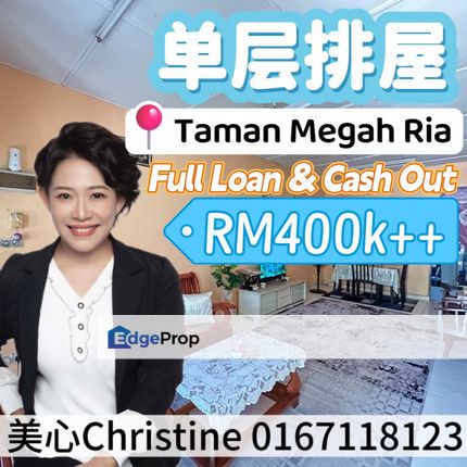 Megah Ria Full Loan & Cash Out Unit, Johor, Masai