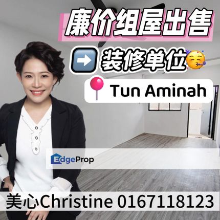 Tun Aminah Flat Renovated Unit, Johor, Johor Bahru