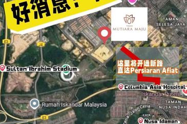 Skudai Mutiara Maju Coming Soon New Road To Bukit Indah