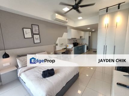 Studio Continew Residence At Jalan Yew, Fully Furnished With Balcony, Kuala Lumpur, Pudu
