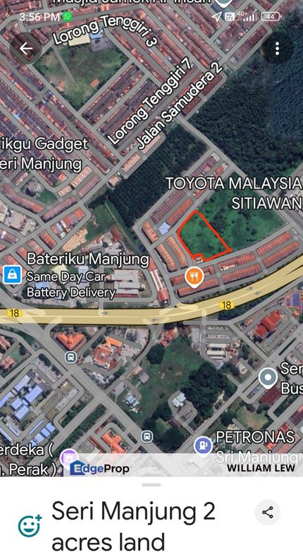 Commercial land for sale 2 (two) acres at Seri Manjung (Manjong ) town center, Perak, Manjung
