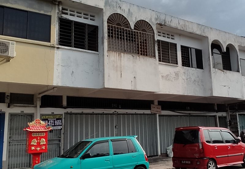Double storey terrace shophouse 2 units, at Taman Badri Shah, surrounded by residential areas 