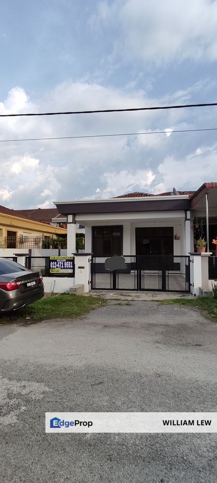 Single storey terrace intermediate corner house , Perak, Lahat